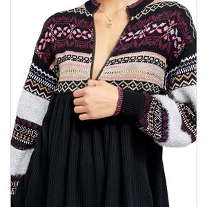 Free People Cozy Cottage Tunic Sweater NWT